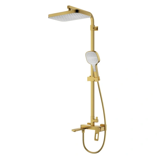 Душевая система Raglo R51.24.03, сатин золотой от магазина Vanna-Vanna.ru!