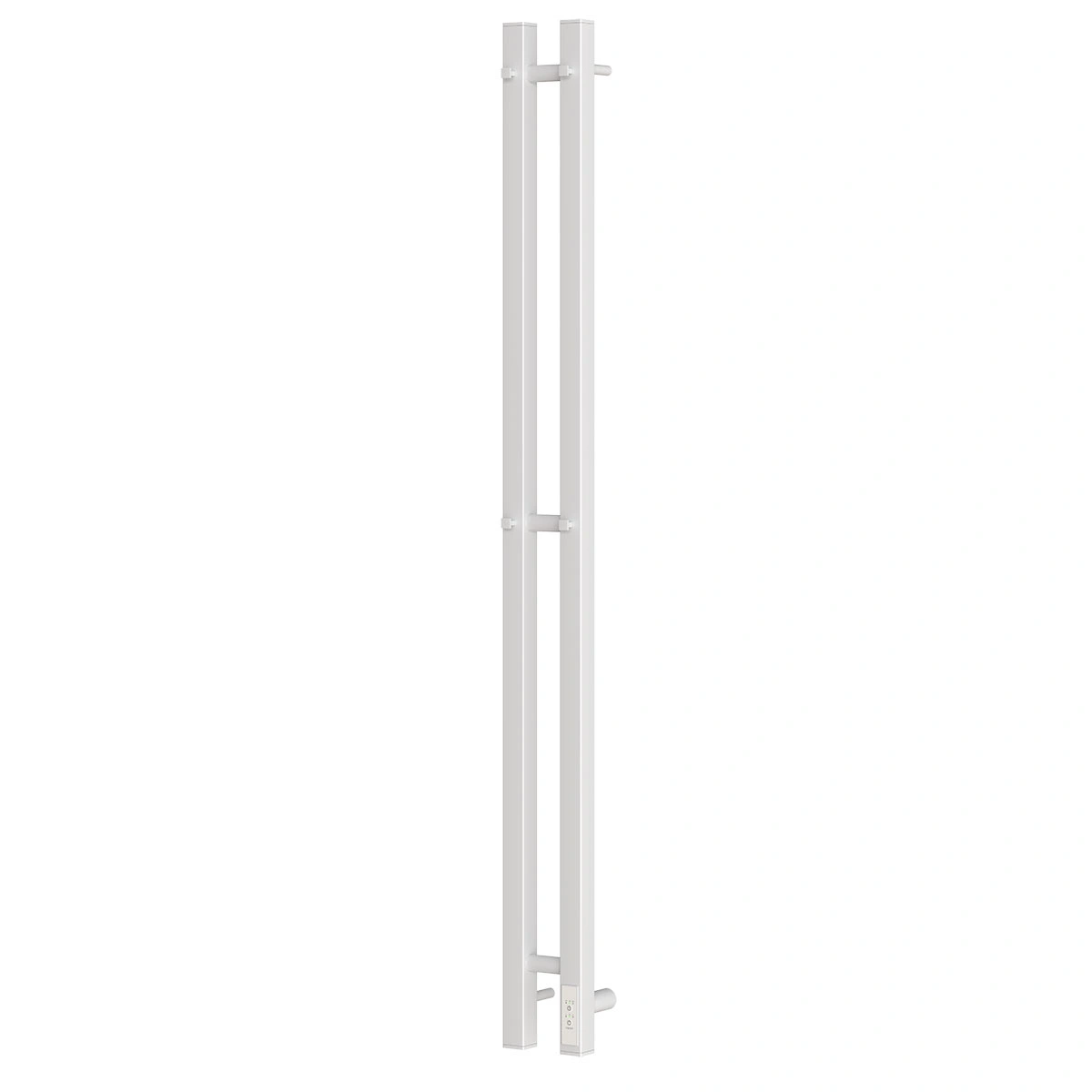 Полотенцесушитель электрический APEXTERMO Sirius SR10111WM 1100x80 с крючками, белый матовый от магазина Vanna-Vanna.ru!