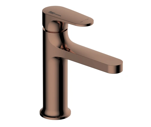 Смеситель для раковины WasserKraft Asphe 7703 розовое золото от магазина Vanna-Vanna.ru!