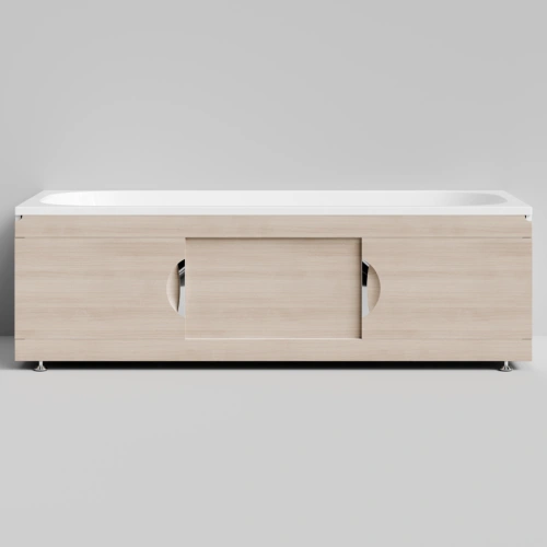 Экран под ванну Vod-ok Топ 180 раздвижной, дуб от магазина Vanna-Vanna.ru!