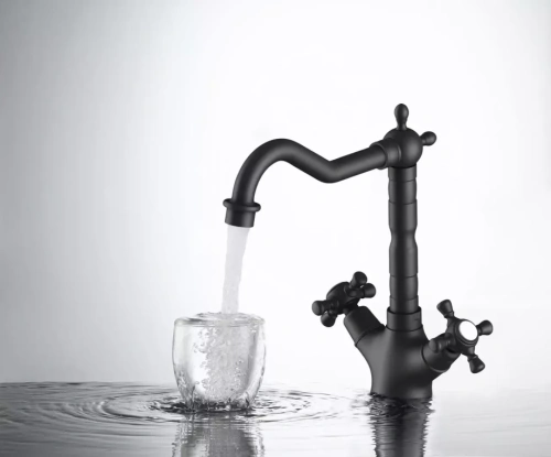 Смеситель для раковины Timo Nelson 0143/03F черный матовый от магазина Vanna-Vanna.ru!