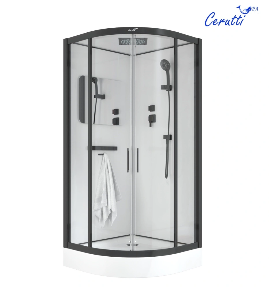 Душевая кабина Ceruttispa VIVA101B (100x100x215) от магазина Vanna-Vanna.ru!