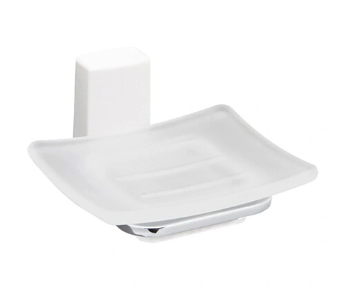 Мыльница WasserKraft Leine K-5029WHITE хром, белый от магазина Vanna-Vanna.ru!