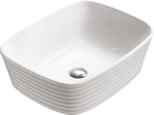 Раковина SantiLine SL-1060 накладная, белая от магазина Vanna-Vanna.ru!
