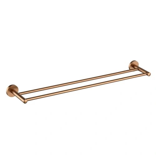 Полотенцедержатель двойной Timo Saona 13056/19 розовое золото от магазина Vanna-Vanna.ru!