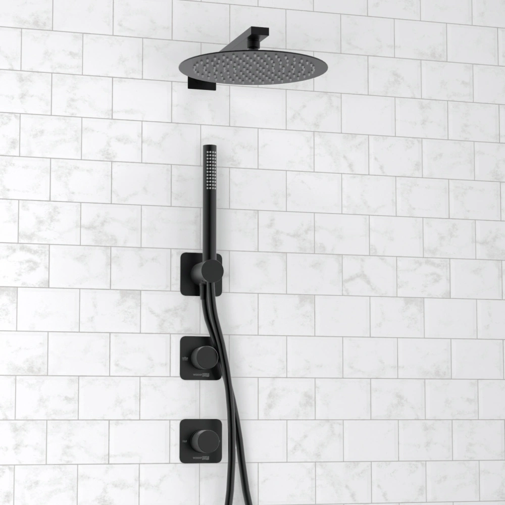 Душевой комплект WasserKRAFT Fulda A5251.299.219.258.302.242.217 черный Soft-touch от магазина Vanna-Vanna.ru!