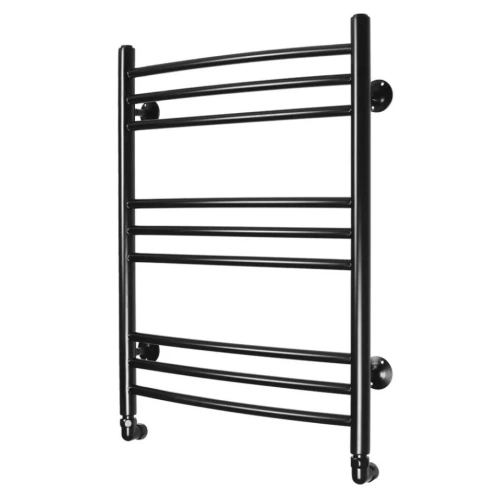 Полотенцесушитель водяной Domoterm Калипсо П9 500х700 черный матовый от магазина Vanna-Vanna.ru!