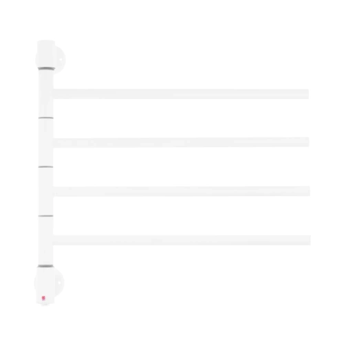 Полотенцесушитель электрический Energy I - G4 белый матовый, поворотные секции, скрытое/наружное подключение от магазина Vanna-Vanna.ru!