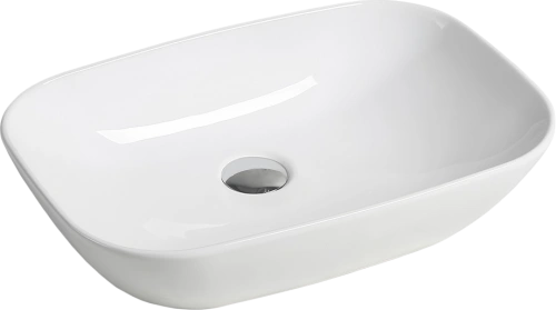 Раковина SantiLine SL-1049 накладная, белая от магазина Vanna-Vanna.ru!