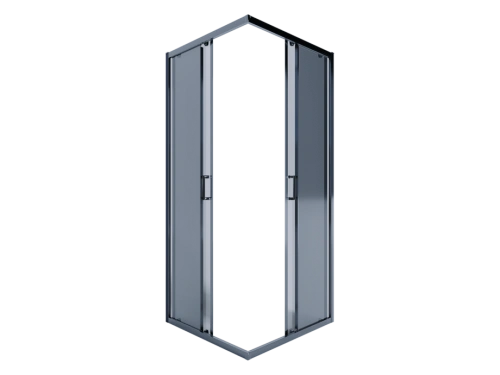 Душевой уголок Alex Baitler AB1490B2 90х90 квадратный, без поддона, тонированное стекло, черный от магазина Vanna-Vanna.ru!