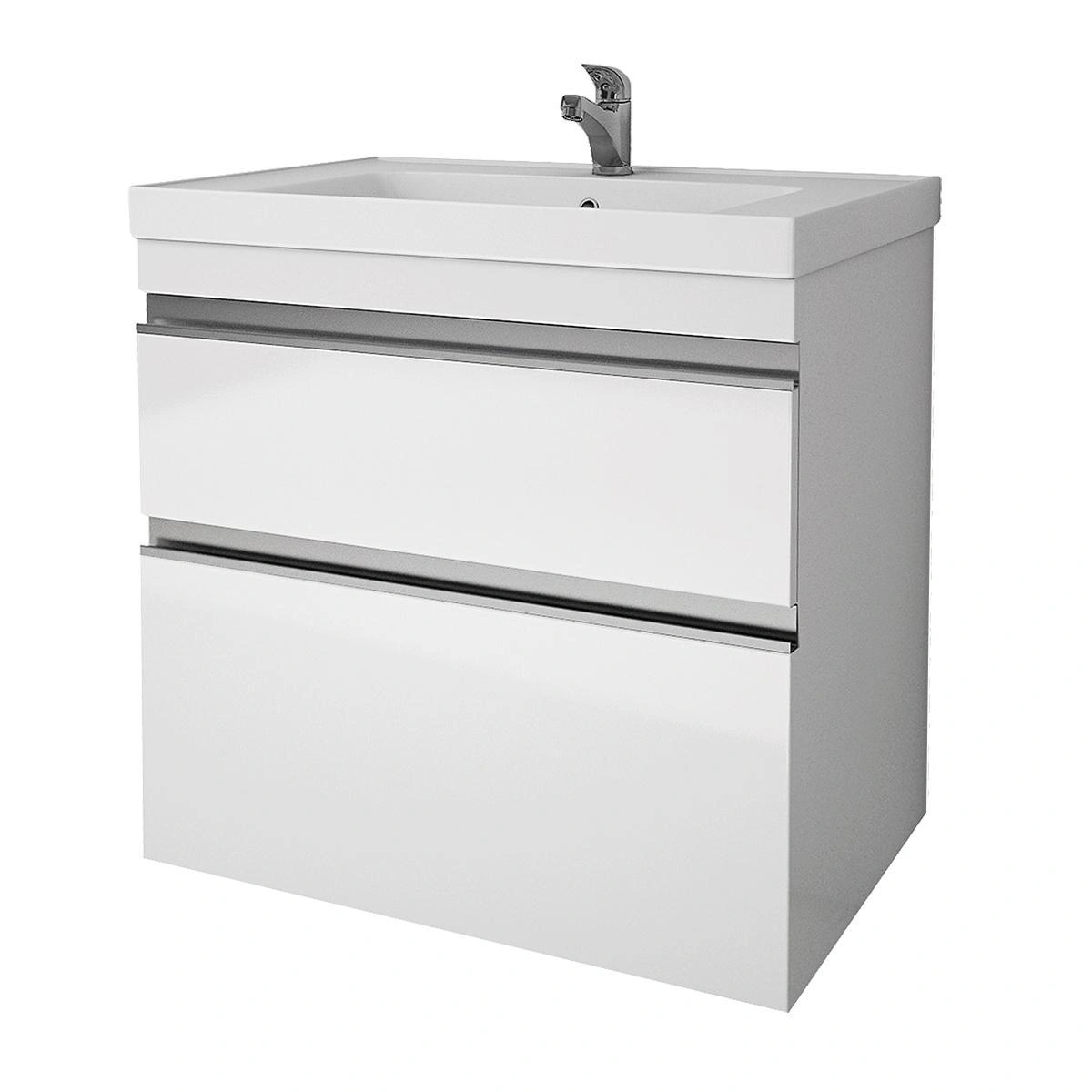 Тумба с раковиной напольная Dreja Grace Plus 70 см, белый от магазина Vanna-Vanna.ru!