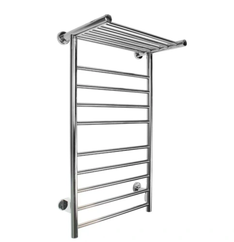 Полотенцесушитель электрический Domoterm Аврора 109-Т5 П10 50х90 EK L, левый, с полкой, хром от магазина Vanna-Vanna.ru!
