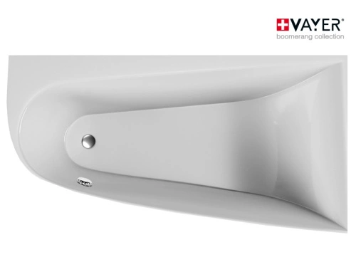Ванна акриловая Vayer Boomerang 180x100 R правая от магазина Vanna-Vanna.ru!