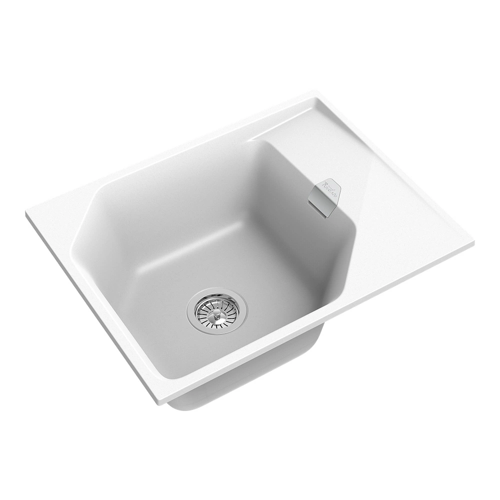 Кухонная мойка Rivelato LOCUS LS-65, иней от магазина Vanna-Vanna.ru!