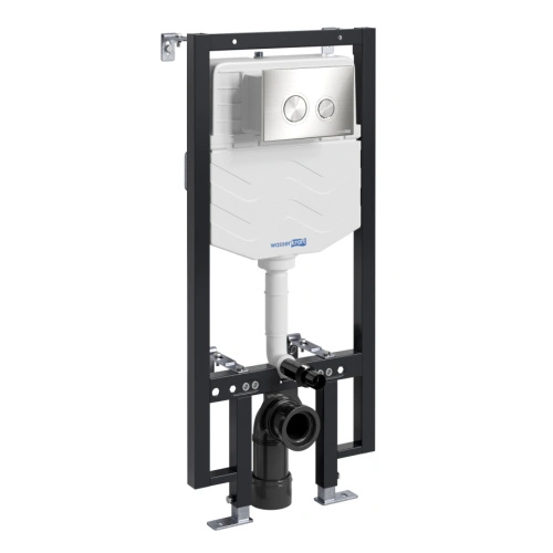 Инсталляция WasserKraft Vils 56TLT.010.ME.BN01 для подвесного унитаза, с кнопкой от магазина Vanna-Vanna.ru!