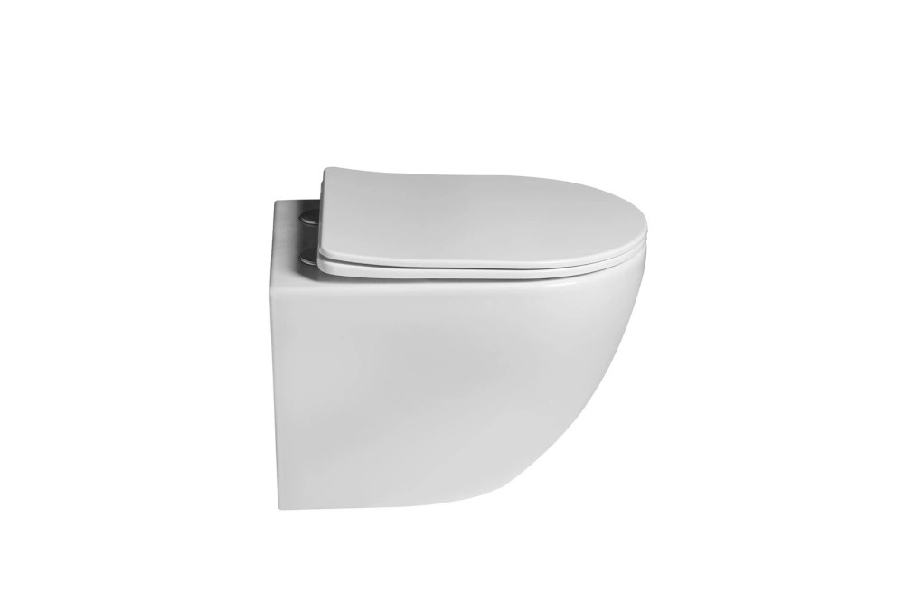 Унитаз SantiLine SL-5005 подвесной, с микролифтом, белый от магазина Vanna-Vanna.ru!