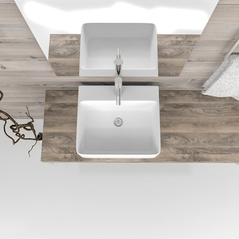 Раковина накладная Esbano CIRCON-46 (white) 460x420x155 от магазина Vanna-Vanna.ru!