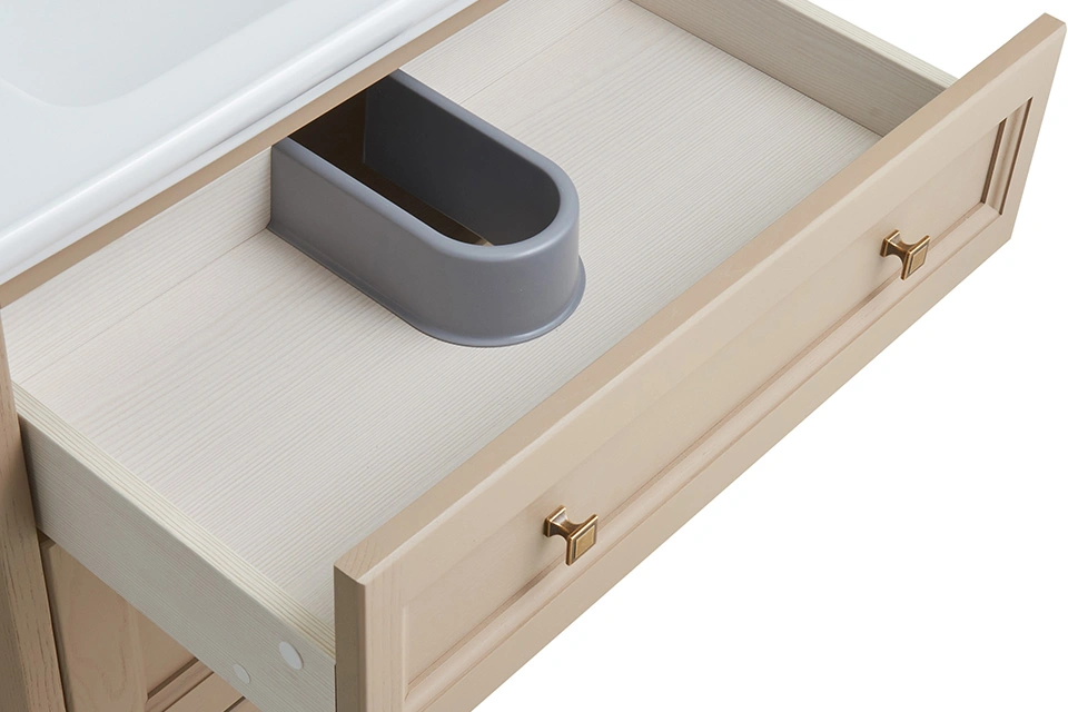 Мебель для ванной ASB Woodline Толедо 85 комплект, подвесной, капучино, хром от магазина Vanna-Vanna.ru!