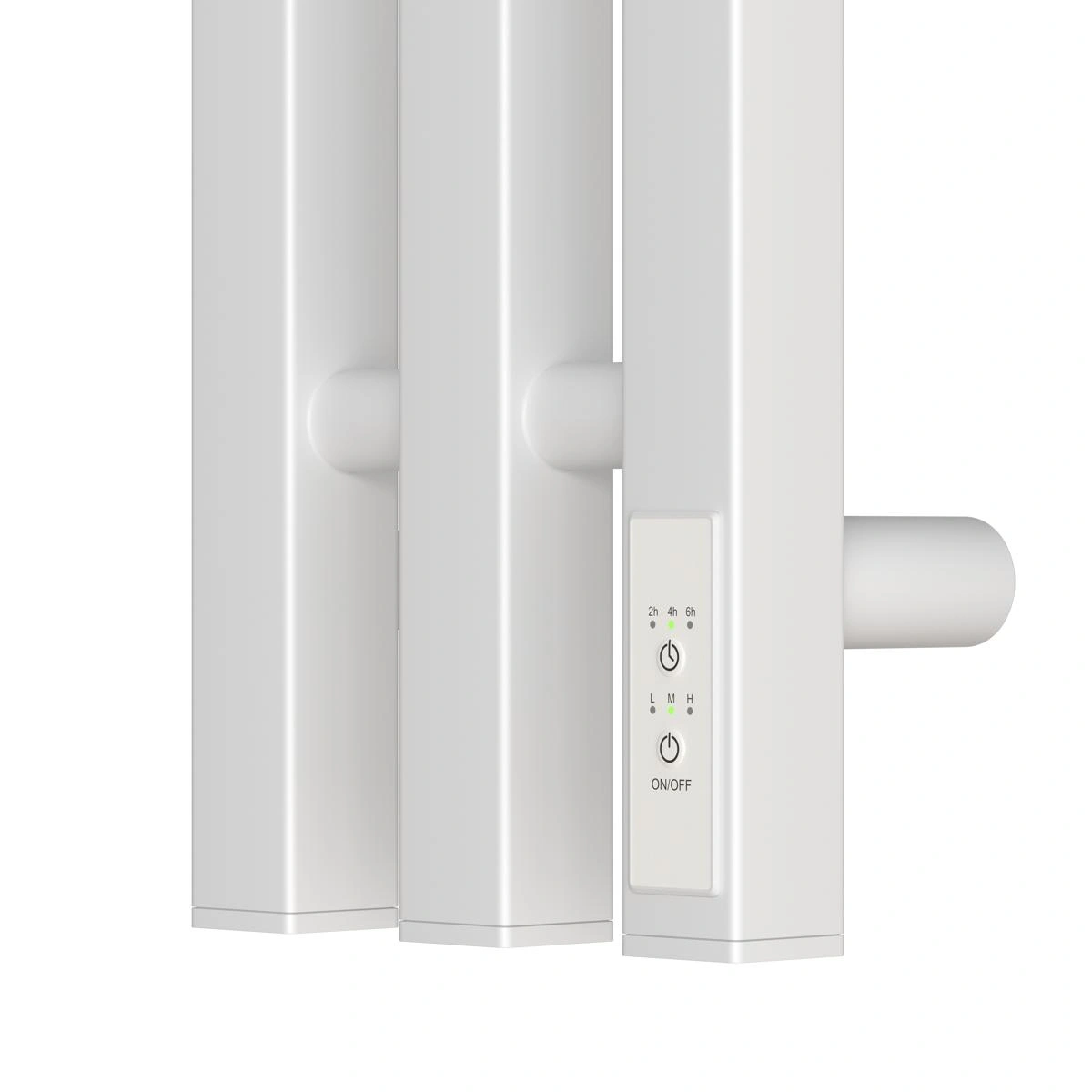 Полотенцесушитель электрический APEXTERMO Sirius SR10112WM 1100x120 с крючками, белый матовый от магазина Vanna-Vanna.ru!