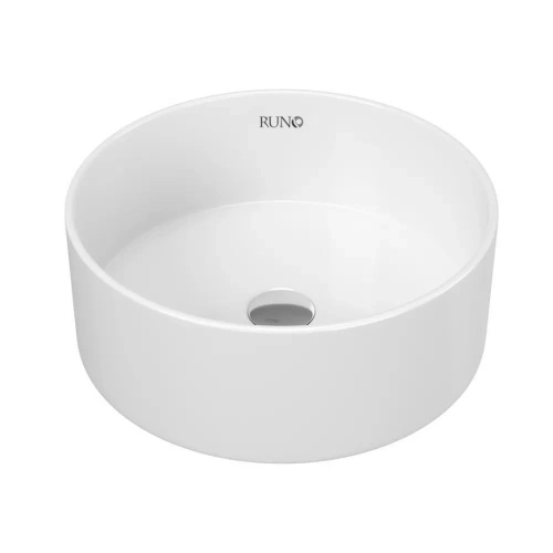 Раковина Runo PALLA D41 круглая, белый