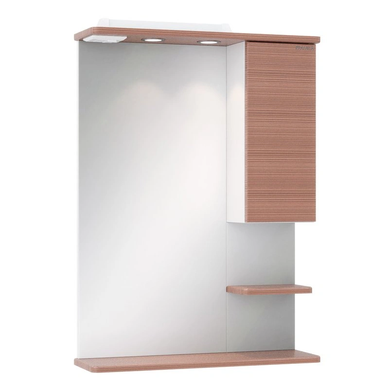 Зеркало со шкафчиком Onika Элита 60.01 R свет, штрокс