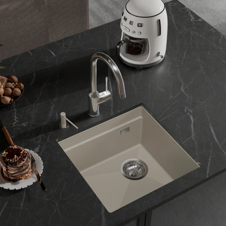 Кухонная мойка Rivelato LINO LN-454-R, топаз от магазина Vanna-Vanna.ru!