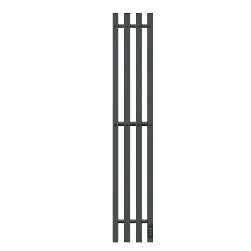 Полотенцесушитель электрический APEXTERMO Sirius SR10113GF 1100x180 с крючками, графит металлик от магазина Vanna-Vanna.ru!