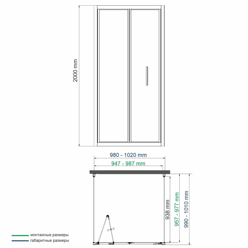 Душевой уголок WasserKraft Weser 78F42 100х100 квадратный, без поддона, прозрачное стекло, серебристый от магазина Vanna-Vanna.ru!