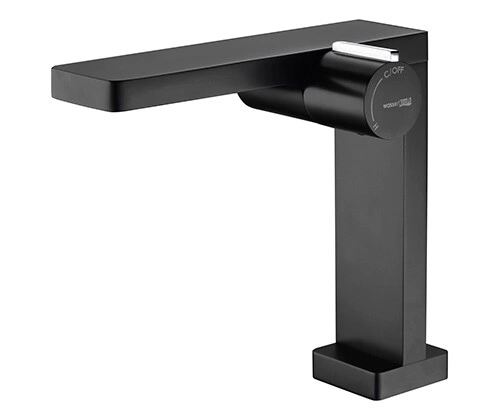 Смеситель для раковины WasserKraft Elbe 7410 черный Soft-touch от магазина Vanna-Vanna.ru!