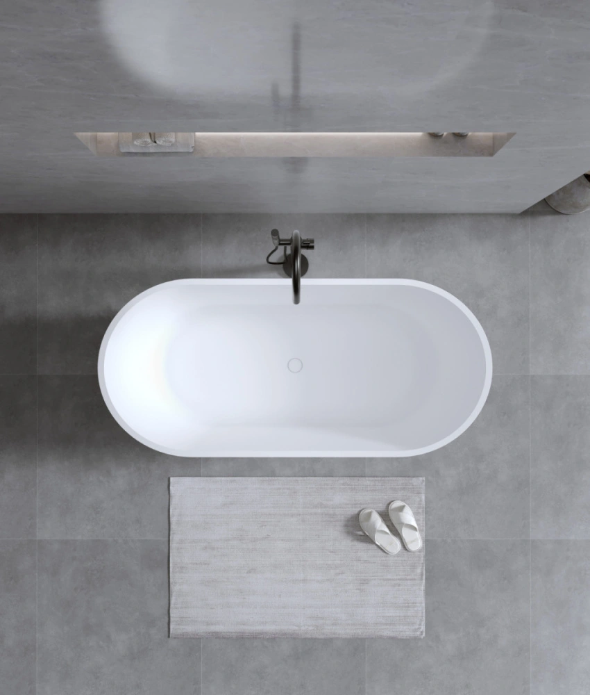 Ванна из искусственного камня Timo solid ELISSA1700 (1700*800*580) от магазина Vanna-Vanna.ru!