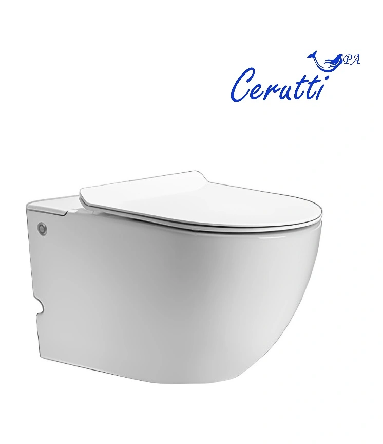 Унитаз Ceruttispa BARBARIA Aria Pulse CT10591 подвесной, импульсный, белый от магазина Vanna-Vanna.ru!