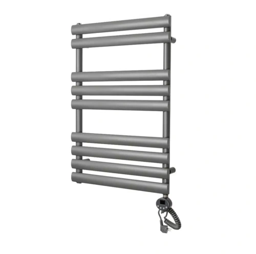 Полотенцесушитель электрический Domoterm Альфа П9 500х820 ER правый, графит от магазина Vanna-Vanna.ru!