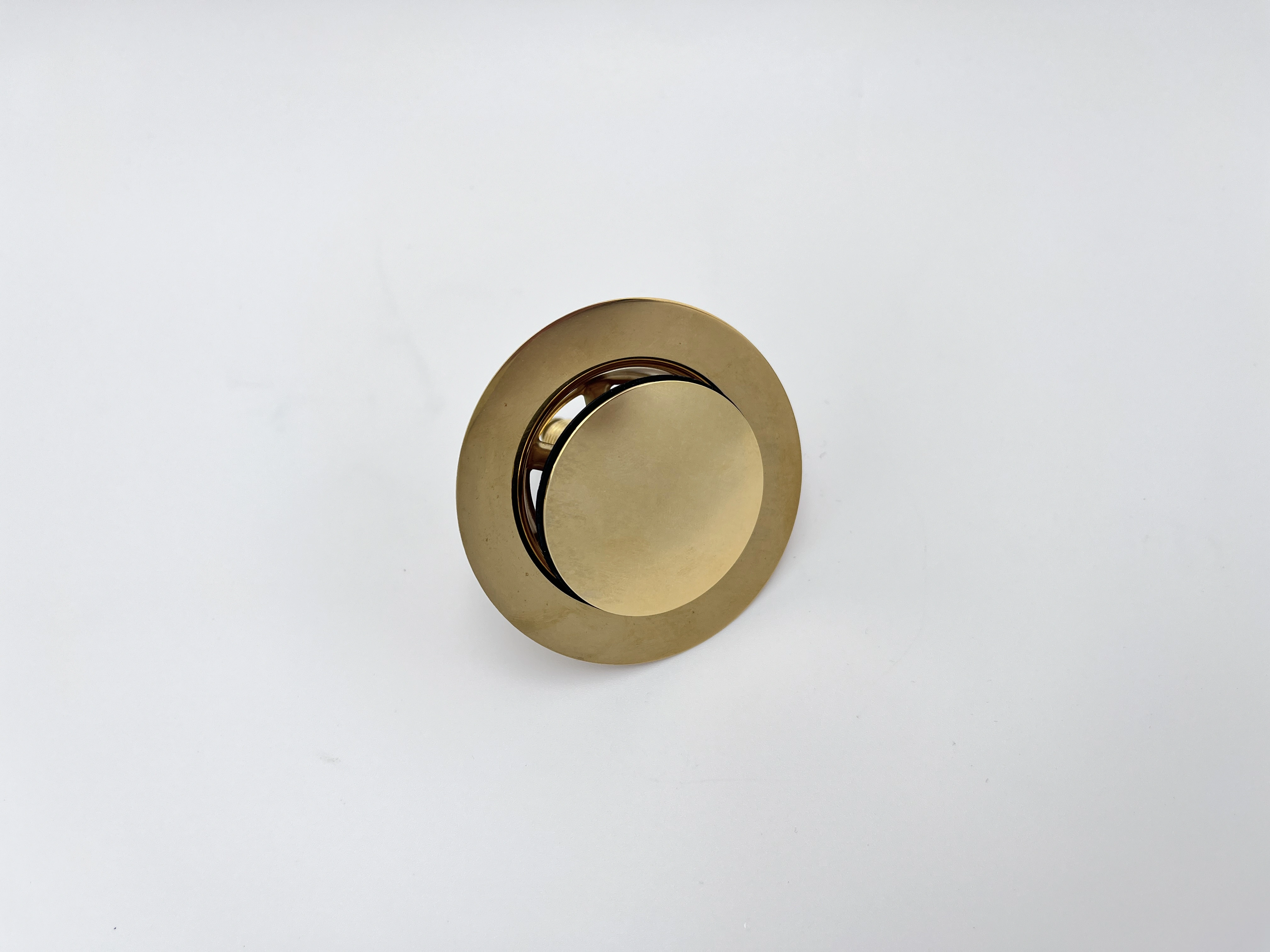 Слив перелив п/автомат Vega V55R 120см золото глянец