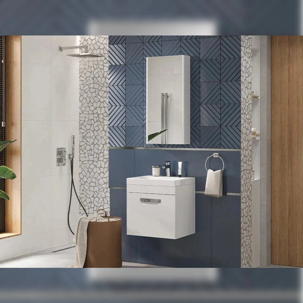 Зеркало-шкаф Velvex Klaufs 40 см, белый