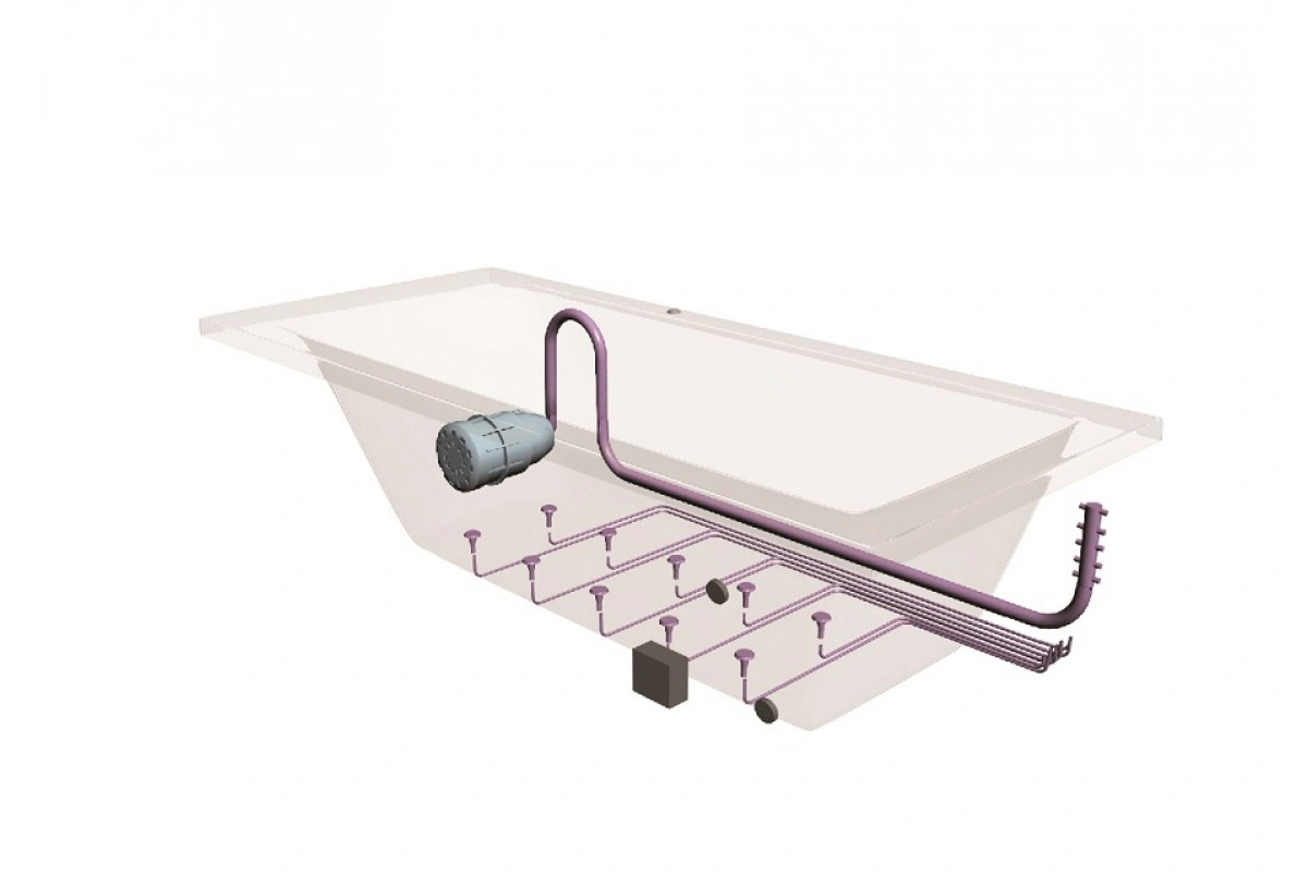 Аэросистема - сенсор ( 10 аэро форсунок) от магазина Vanna-Vanna.ru!