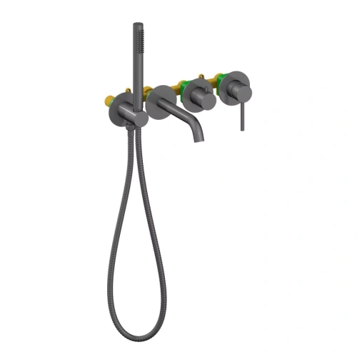 Смеситель для ванны Timo Saona 2314/18YSM черное золото от магазина Vanna-Vanna.ru!