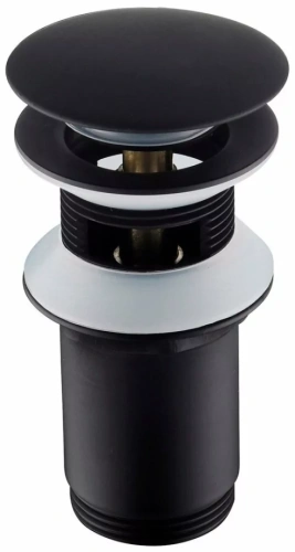 Донный клапан Timo 8011/03 черный матовый от магазина Vanna-Vanna.ru!
