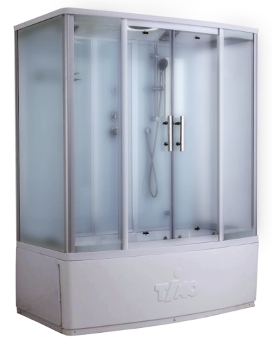 Душевая кабина Timo Standart T-6670 Silver Fabric (170*88*220), турецкая баня хамам