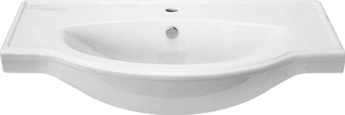 Тумба с раковиной Francesca Империя 90 напольная, 2 ящика, 3 двери, белая