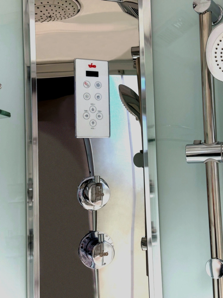 Душевая кабина Timo Comfort Т-8855 Fabric Glass 150*150*230+турецкая баня хамам от магазина Vanna-Vanna.ru!