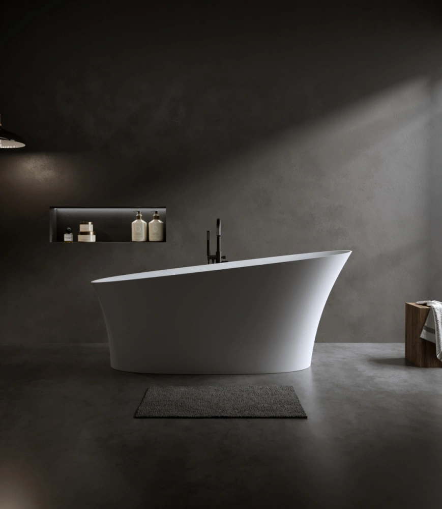 Ванна из искусственного камня Timo solid KIARA1700 (1700*760*750) от магазина Vanna-Vanna.ru!