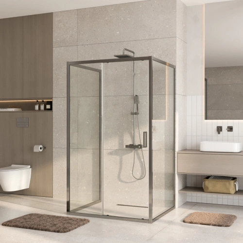 Душевой уголок WasserKraft Main 41S21 120х90 прямоугольный, без поддона, прозрачное стекло, серебристый от магазина Vanna-Vanna.ru!