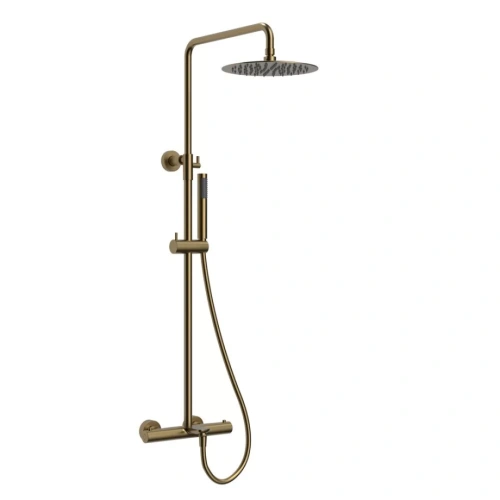 Душевая стойка Raiber Graceful RPG-007 матовое золото от магазина Vanna-Vanna.ru!