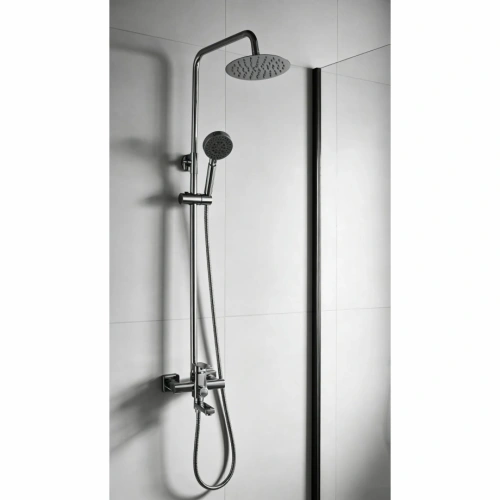 Душевая стойка Ceruttispa ORAZIO RSMB из латуни, цвет хром от магазина Vanna-Vanna.ru!