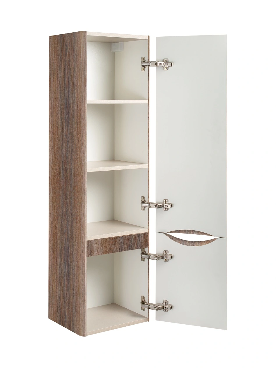 Пенал Runo Тоскана 35 R, подвесной,темное дерево от магазина Vanna-Vanna.ru!
