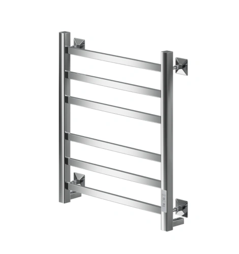 Полотенцесушитель электрический Veconi Barro-A B6050CH-A 500х600, хром от магазина Vanna-Vanna.ru!