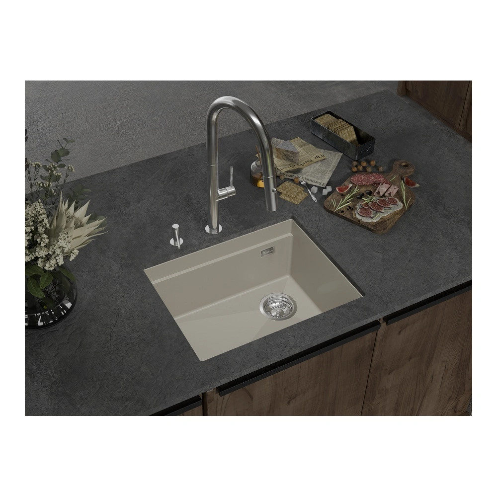 Кухонная мойка Rivelato LINO LN-554-R топаз от магазина Vanna-Vanna.ru!
