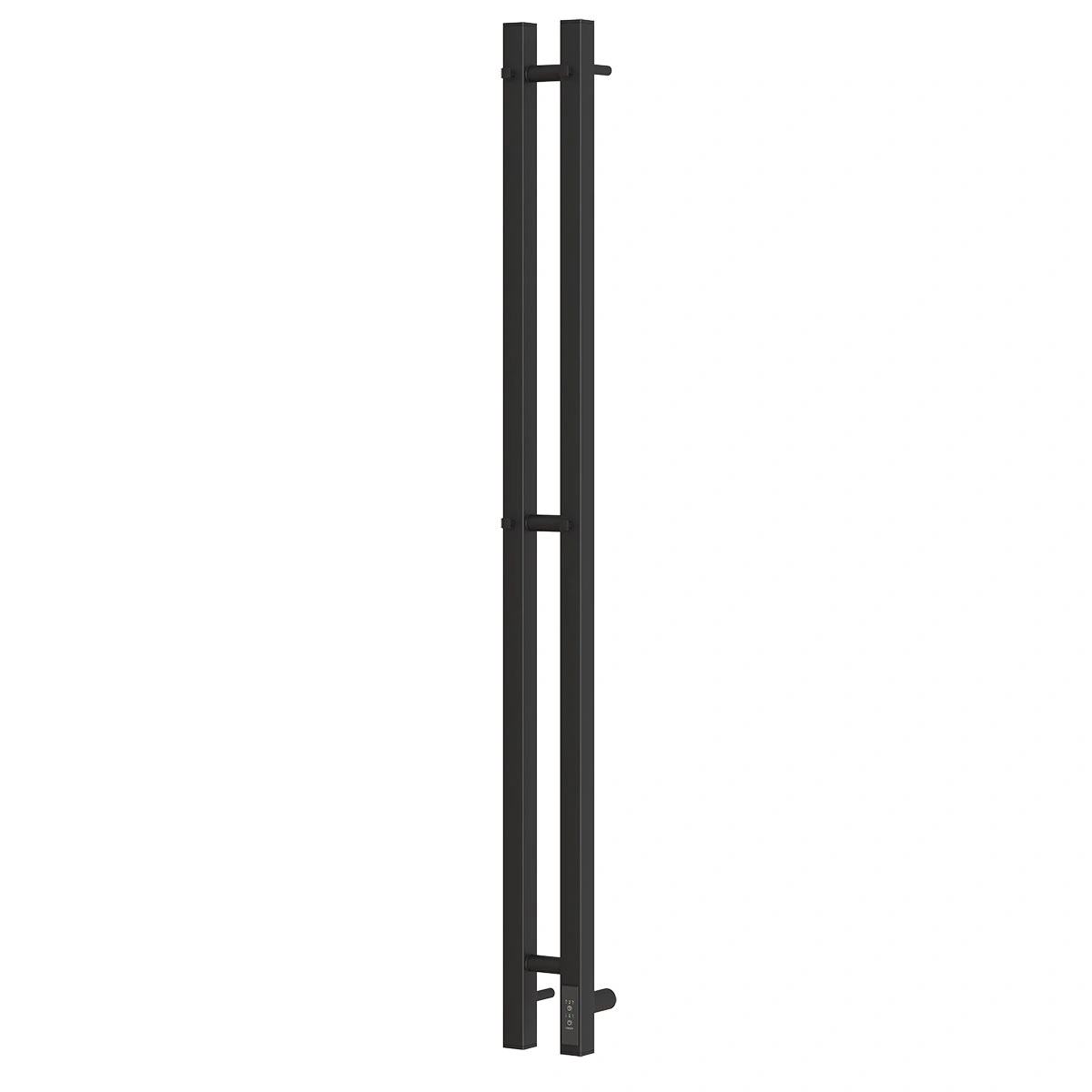 Полотенцесушитель электрический APEXTERMO Sirius SR10121BM 1200x80 с крючками, черный матовый от магазина Vanna-Vanna.ru!