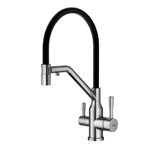 Смеситель для кухни с подключением фильтра Raglo R81.62.05, сатин от магазина Vanna-Vanna.ru!