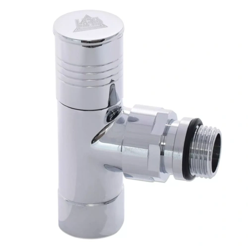 Вентиль угловой Laris обычный хром 1/2" - 1/2" ZZ-4702 2 шт. от магазина Vanna-Vanna.ru!